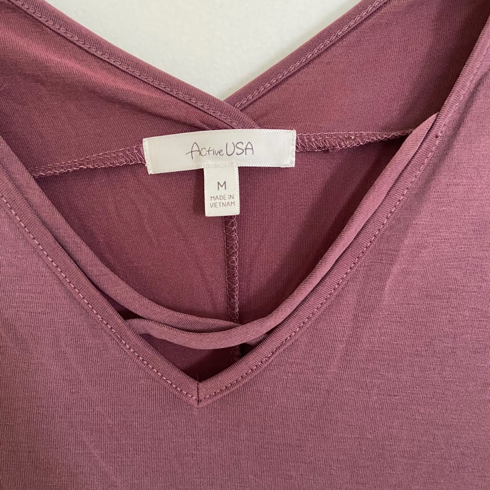 Long sleeved workout top